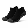 Sportsocken Größe 39-42 Schwarz/Grau Textilstrick Stretch Kurzschaft