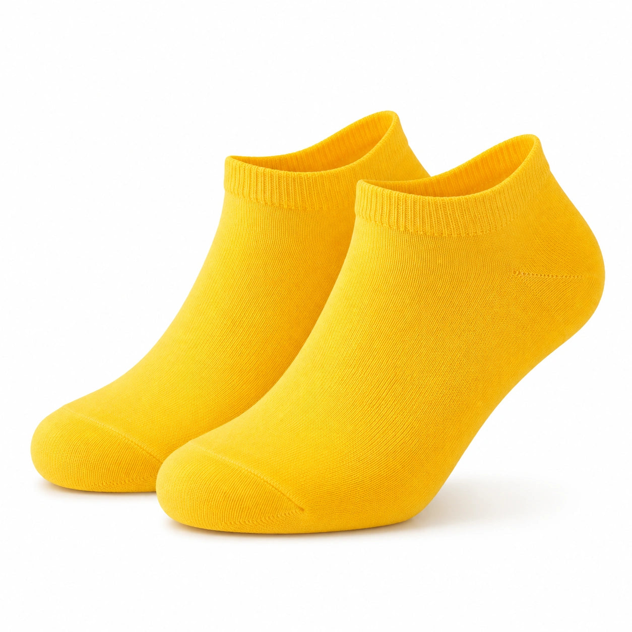 Sneakersocken Größe 39-42 aus Textil in Gelb für den Alltag